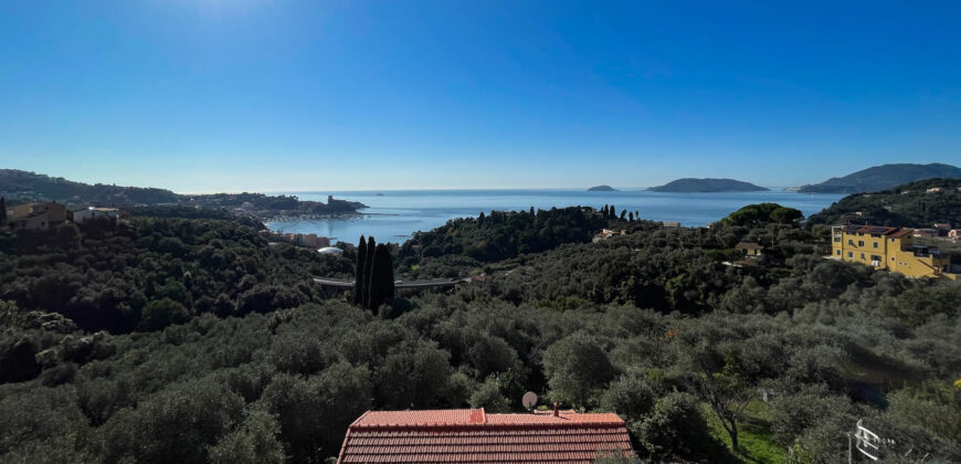 Collina Lerici – 5 vani con stupenda vista mare